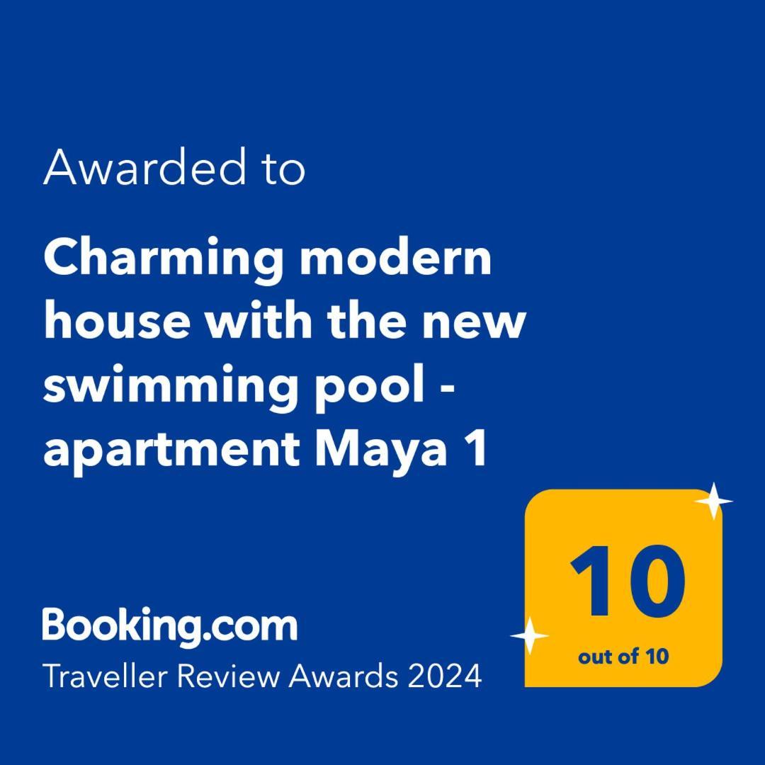 Charming Modern House With The New Swimming Pool - Apartment Maya 1 トロギール エクステリア 写真